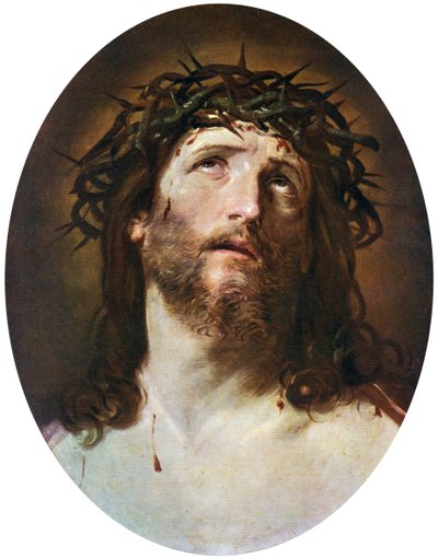 Head of Christ Crowned with Thorns by Guido Reni