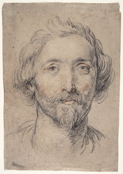 Head of a Man (Nicholas Lanier?) by Guido Reni