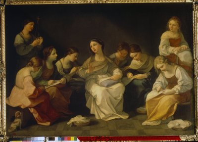 The Education of The Virgin by Guido Reni