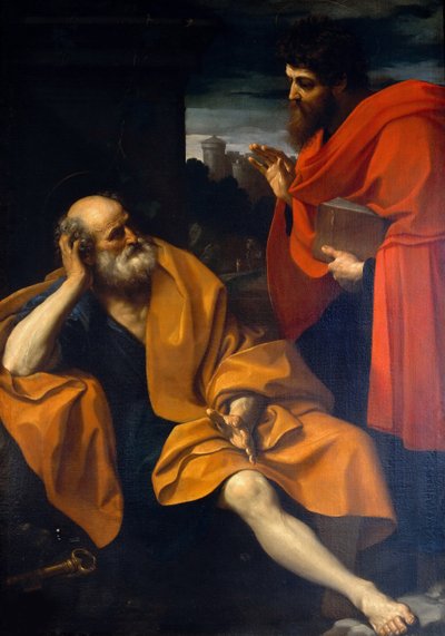 The Apostles Saint Peter and Saint Paul by Guido Reni