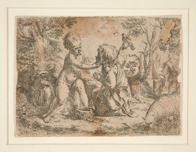 The Infant Jesus and Saint John the Baptist by Guido Reni