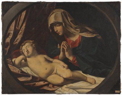 The Virgin and the Sleeping Child by Guido Reni