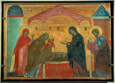 The Presentation in the Temple by Guido da Siena