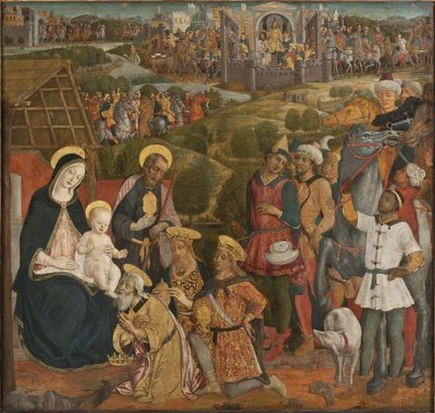 The Adoration of the Magi by Guidoccio di Giovanno Cozzarelli