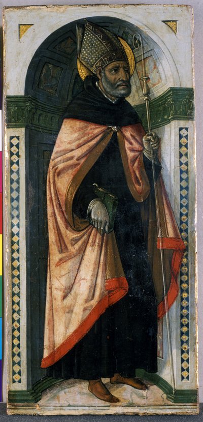 St. Augustine by Guidoccio di Giovanno Cozzarelli