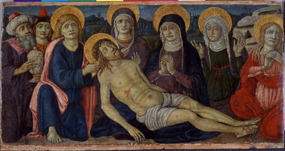The Lamentation of Christ by Guidoccio di Giovanno Cozzarelli
