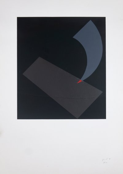 Prometheus Wound In Silkscreen, 2018 by Guilherme Pontes