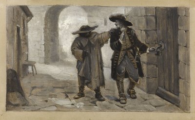 Han of Iceland Boarding Baron Wœthün, ca. 1889 by Guillaume Albert Demarest