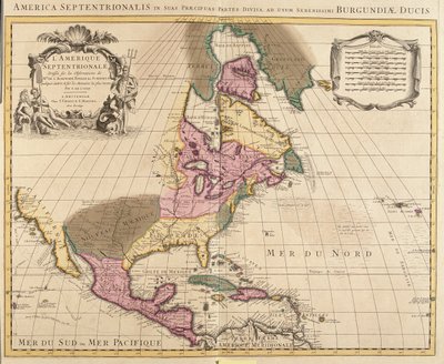 East Canada, East United States, Mexico, Guatemala, El Salvador, Belize, Honduras, Nicaragua, Costa Rica, Panama, Antigua and Barbuda, The Bahamas, Barbados, Cuba, Dominica, Jamaica, Grenada, Haiti, Dominican Republic, Saint Kitts and Nevis, Saint Lucia by Guillaume Delisle