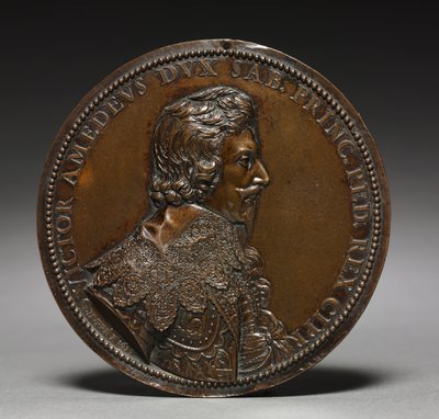 Portrait of Victor Amedeus of Savoy, 1636 by Guillaume Dupre
