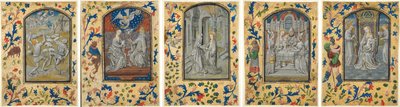 Leaves from a Book of Hours by Guillaume Vrelant