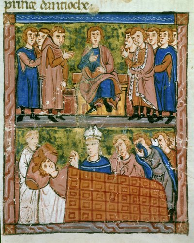 Council of Cross Chiefs and Death of Baudoin, Count of Hainaut by Guillaume de Tyr