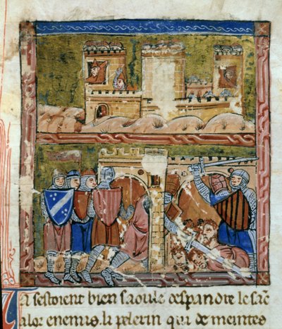 Miniature History of Overseas - Sea by Guillaume of Tyre by Guillaume de Tyr