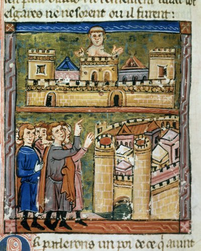 Miniature History of Overseas - Sea by William of Tyre by Guillaume de Tyr