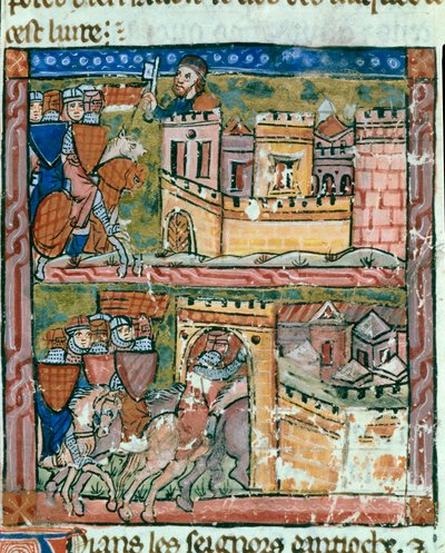 Treason of Firouz and attack of the city of Antioch by the Crusades, June 1098 by Guillaume de Tyr