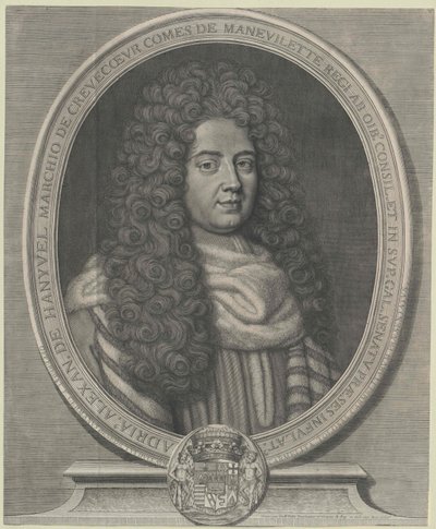 Adrien-Alexandre Marquess Comte de Manevilette Crevecoeur by Guillelmus Vallet
