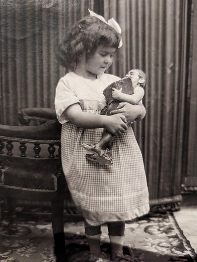 Frida Kahlo as a Child by Guillermo Kahlo