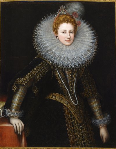 Portrait of Veronica Spinola Serra, early 17th century by Guilliam van Deynen