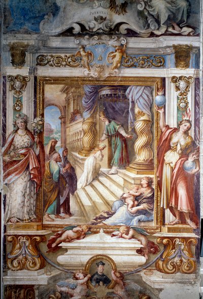 Presentation of Mary at the temple by Guiseppe Nicola Nasini
