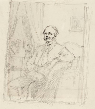 Director C. A. Zitting, Portrait Study by Gunnar Berndtson