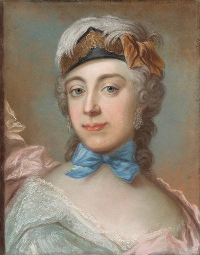 Portrait of Baroness Ulrika Charlotta Sprengtporten by Gustaf Lundberg