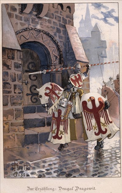 Dragovit, King of the Veletes by Gustav Adolf Closs