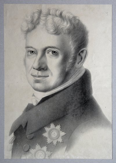 Portrait of Prince Grigory Alexandrovich Stroganov by Gustav Adolf Hippius