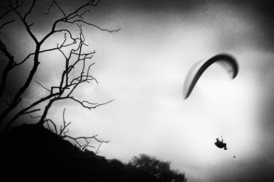 Dramatic Paraglider Flight by Gustav Davidsson