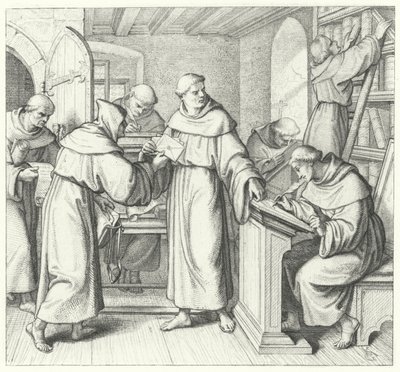 Martin Luther, Vicar of Saxony and Thuringia by Gustav Ferdinand Leopold Konig