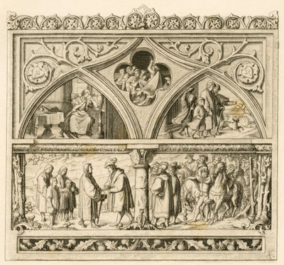 The Journey of Martin Luther to the Count Mansfeld by Gustav Ferdinand Leopold Konig