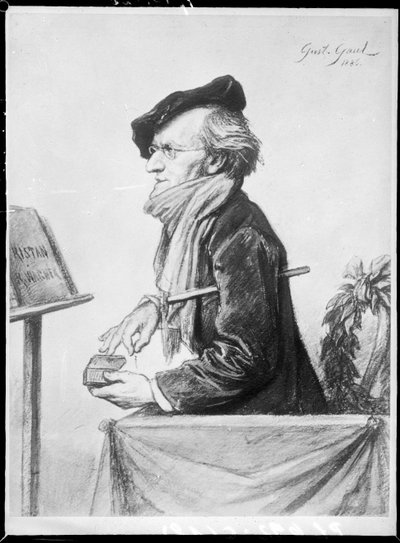 Richard Wagner by Gustav Gaul