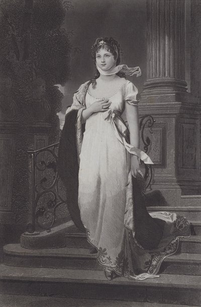 Louise, Queen Consort of King Frederick William III of Prussia by Gustav Karl Ludwig Richter