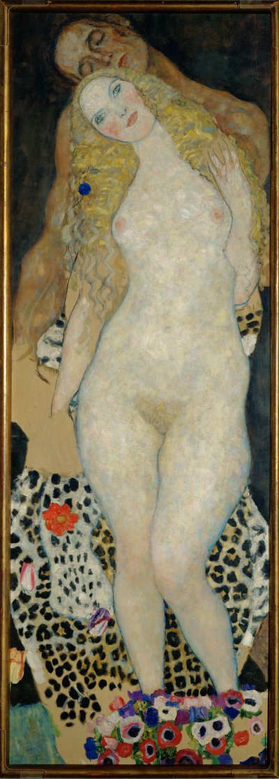 Adam and Eve by Gustav Klimt