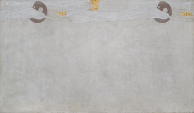Beethoven Frieze: The Longing for Happiness - Panel 4, Left Long Wall by Gustav Klimt