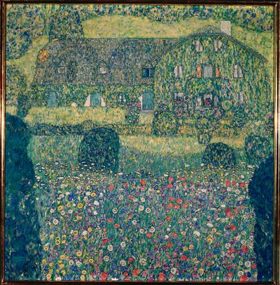 Country House on Attersee Lake, Upper Austria by Gustav Klimt