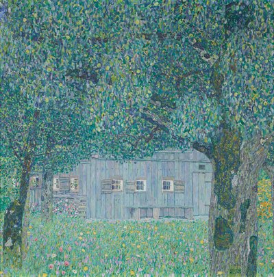 Farmhouse in Upper Austria by Gustav Klimt
