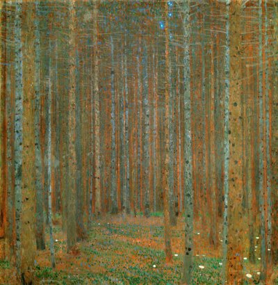 Fir Forest I by Gustav Klimt