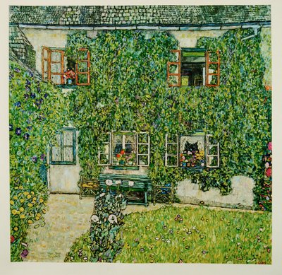 Forestry House in Weissenbach on Attersee-Lake by Gustav Klimt