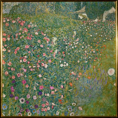 Italian Garden Landscape by Gustav Klimt