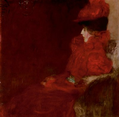 Woman in an Armchair, 1897-98 by Gustav Klimt