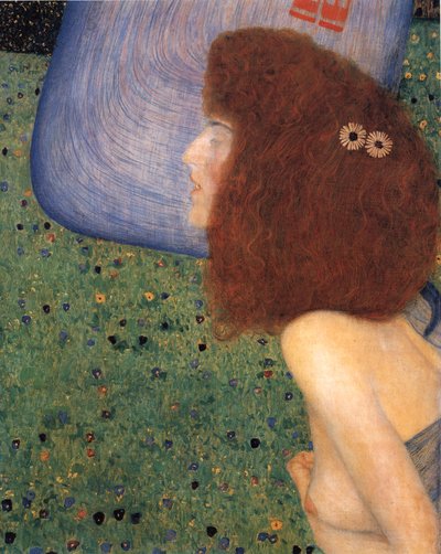 Girl With Blue Veil, circa 1902-1903 by Gustav Klimt