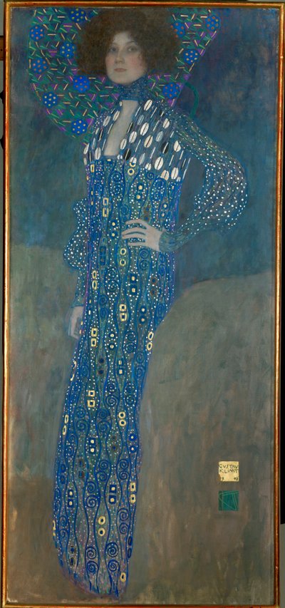 Miss Emilie Floege by Gustav Klimt