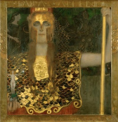 Pallas Athena by Gustav Klimt