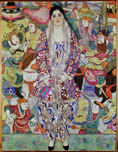 Portrait Friederike Maria Beer by Gustav Klimt