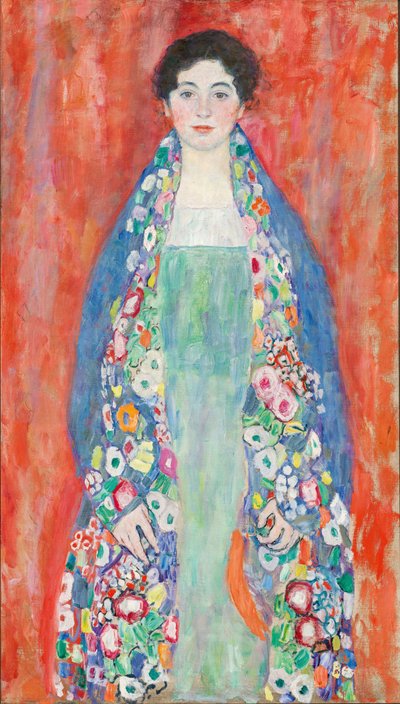 Portrait of Fräulein Lieser by Gustav Klimt