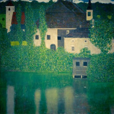 Schloss Kammer on the Attersee I by Gustav Klimt