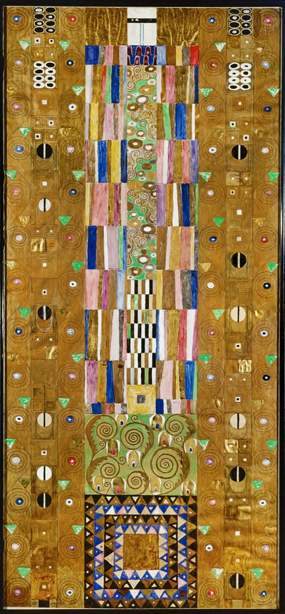 Sketch for The Knight from the Frieze of the Palais Stoclet, Brussels by Gustav Klimt