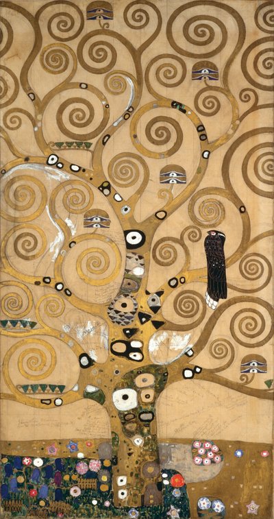Sketches for the Frieze for the Palais Stoclet in Brussels, Belgium by Gustav Klimt