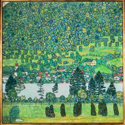 Slope in a Forest on Attersee-Lake by Gustav Klimt