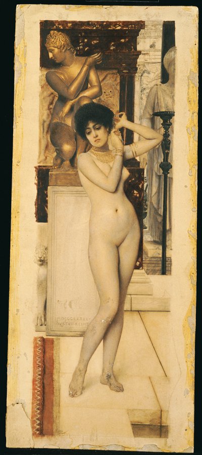 Study for "Allegory of Sculpture" by Gustav Klimt
